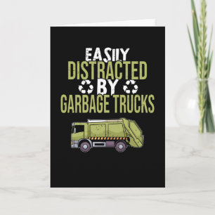 Dusting Car Garbage Man Garbage Collection Dust Card