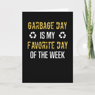 Dusting Car Garbage Man Garbage Collection Dust Card
