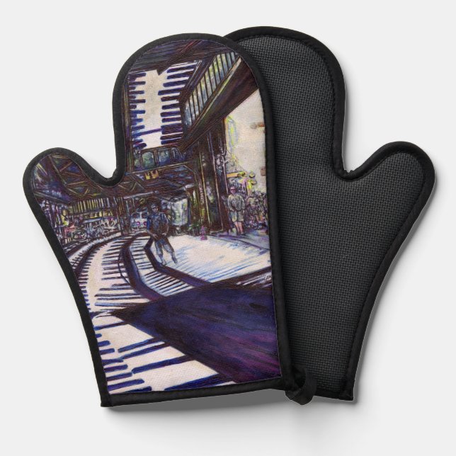 Dusting the Piano (Recto/Verso)