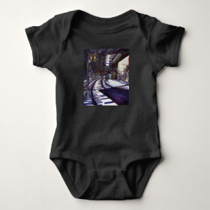 Dusting the Piano Baby Bodysuit