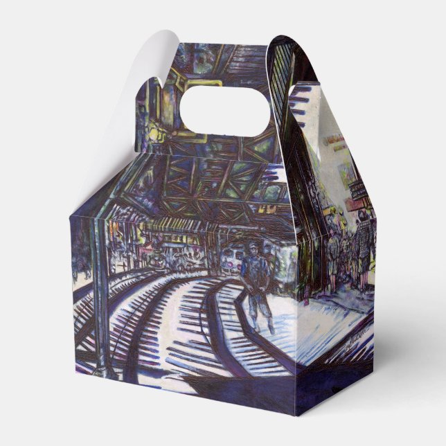 Dusting the Piano Favor Box (Front Side)