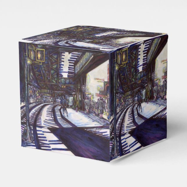 Dusting the Piano Favor Box (Front Side)