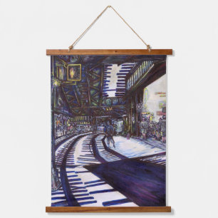 Dusting the Piano Hanging Tapestry