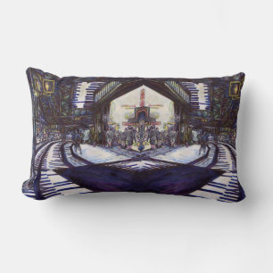 Dusting the Piano Lumbar Pillow