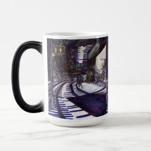 Dusting the Piano Magic Mug