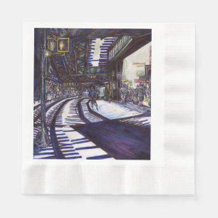 Dusting the Piano Napkin