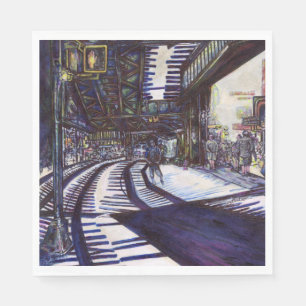 Dusting the Piano Napkin