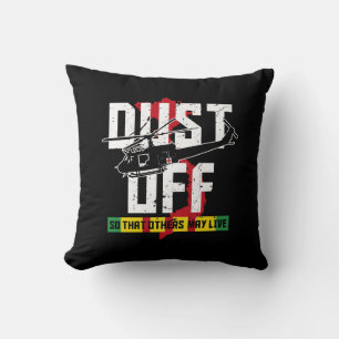 DUSTOFF Vietnam: Airborne Lifesavers Throw Pillow