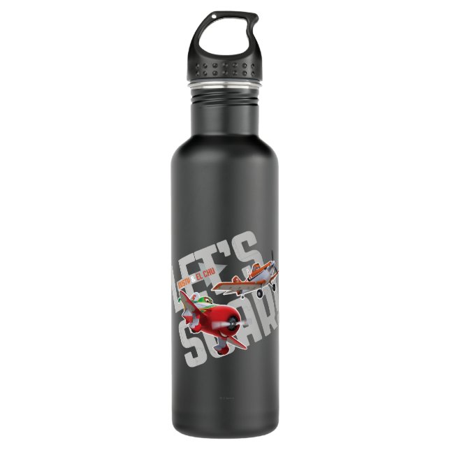Dusty and El Chu - Let's Soar! 710 Ml Water Bottle (Front)
