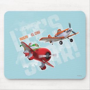 Dusty and El Chu - Let's Soar! Mouse Pad