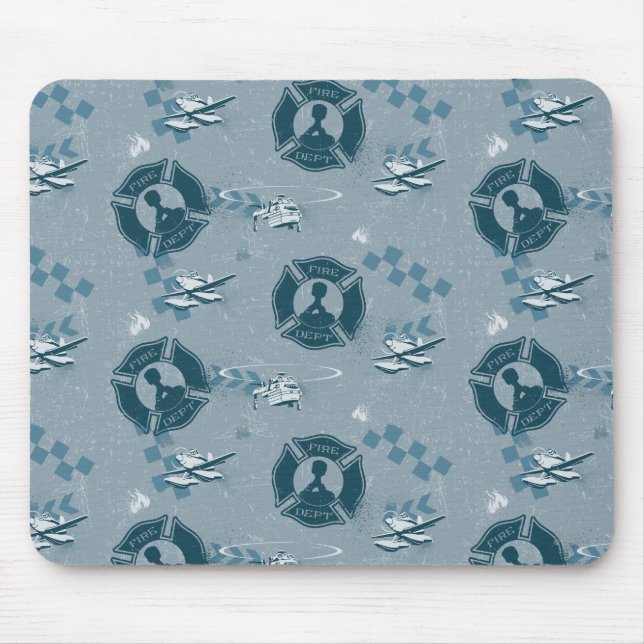 Dusty And Windlifter Pattern Mouse Pad (Front)