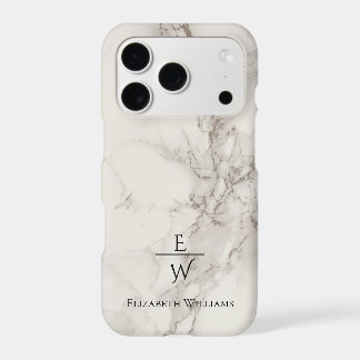 Dusty black and white marble glitter personalized 