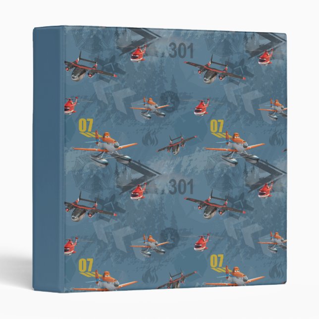 Dusty, Blade Ranger, And Cabbie Pattern Binder (Front/Spine)