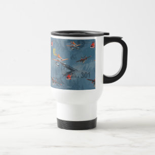 Dusty, Blade Ranger, And Cabbie Pattern Travel Mug