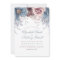 Dusty Blue and Mauve Watercolor Floral Wedding