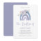 Dusty Blue and Purple Boho | Rainbow Baptism