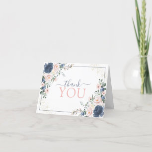 Dusty Blue Blush rose or Merci Floral