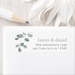 Dusty Blue Botanical Names Return Adresse Mariage
