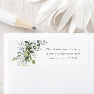 Return Address Labels | Zazzle