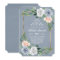 Dusty Blue Gold Blush Pink Peach Bridal Shower
