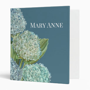 Dusty Blue Hydrangea Bouquet Binder