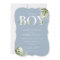 Dusty Blue Its A Boy Greenery Letter Baby Shower