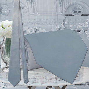 Dusty Blue Monochromatic Ombre Wedding Tie