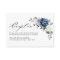 Dusty Blue Navy Champagne Ivory Wedding Reception