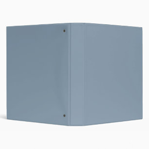 Dusty Blue Solid Colour Binder