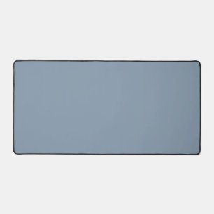 Dusty Blue Solid Colour Desk Mat