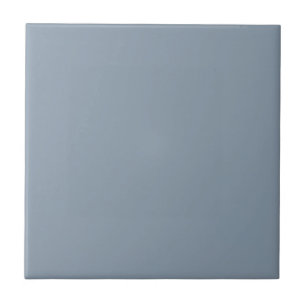 Dusty Blue Solid Colour Tile