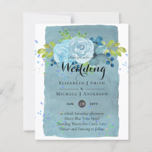 Dusty Blue Teal Wedding Trending Budget
