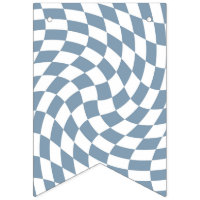 Dusty Blue Wedding Collection Check Chequered   