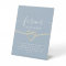 Dusty Blue Wedding Memorial Table Sign