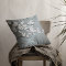 Dusty Blue White Floral