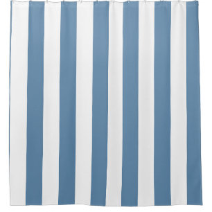 Dusty Blue Wide Deckchair Stripe