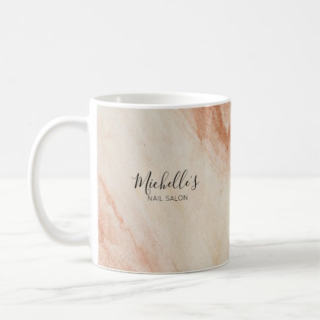 Dusty brown powder chic coffee mug (Left)