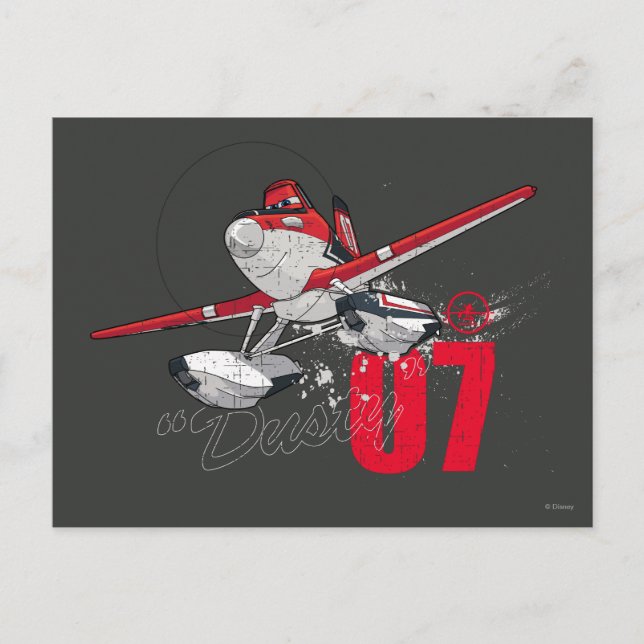 Dusty Character Art 3 Postcard (Front)