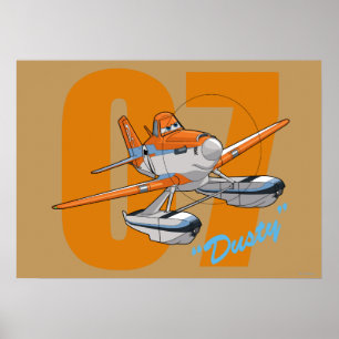 Dusty Character Art Poster