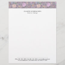 Dusty Colours Whimsical Floral Modern