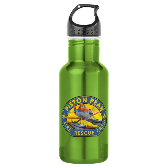 Dusty Fire Rescue Crew Badge 532 Ml Water Bottle (Front)