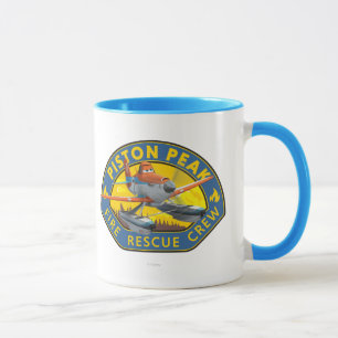 Dusty Fire Rescue Crew Badge Mug