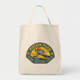 Dusty Fire Rescue Crew Badge Tote Bag