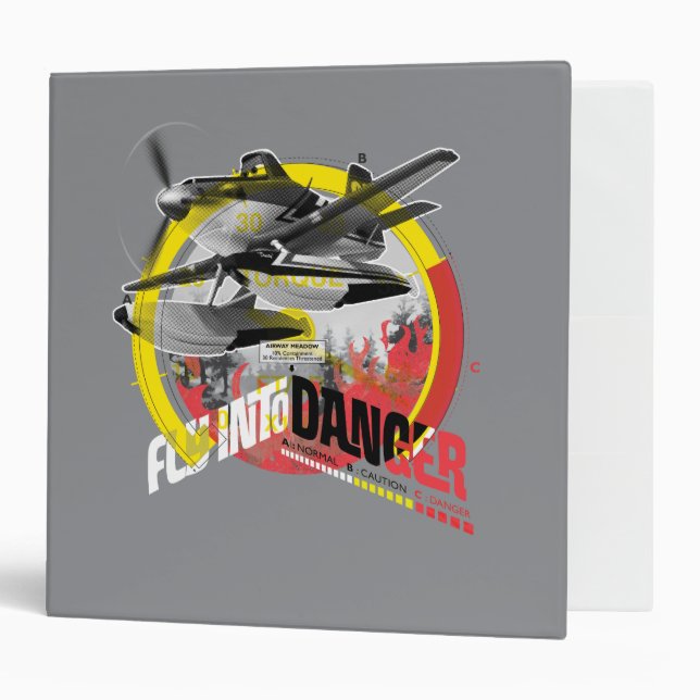 Dusty Fly Into Danger Binder (Front/Inside)