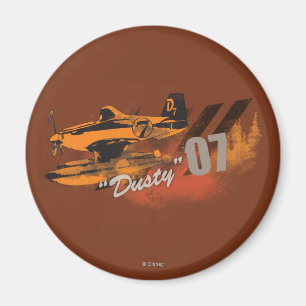 Dusty Graphic Magnet