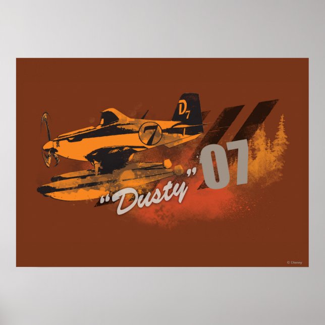 Dusty Graphic Poster (Front)