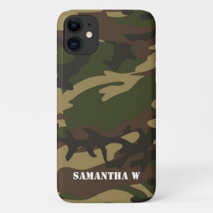 Dusty Green Camo iPhone 11 Case