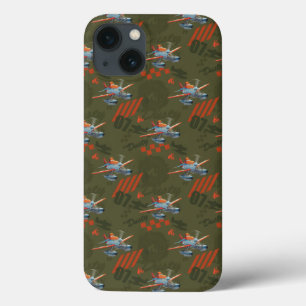 Dusty Green Pattern iPhone 13 Case