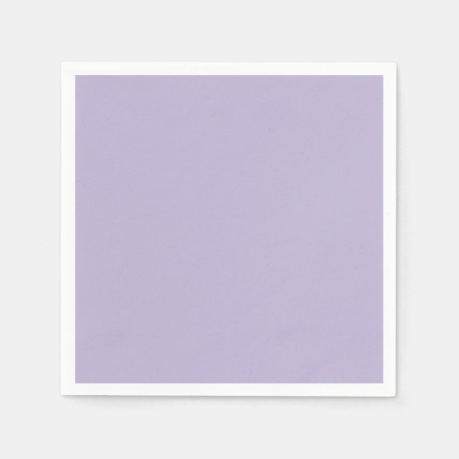 Dusty Lavender Solid Colour Napkin (Front)