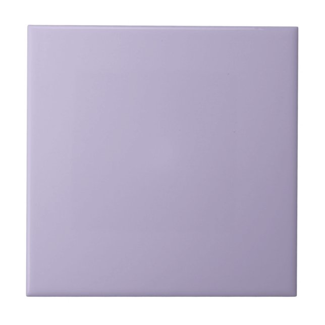 Dusty Lavender Solid Colour Tile (Front)